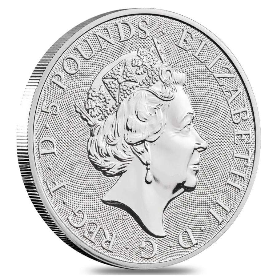 2020 Queen's Great Britain 2 oz Silver Coin